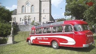 Hochzeit mit einem Oldtimerbus von Müller Busreisen im Großraum Heilbronn [upl. by Philip]