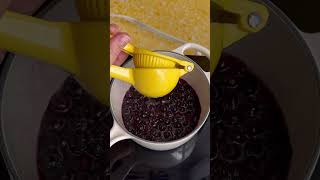 Make Your Own Blueberry Syrup for Drinks [upl. by Gunther]