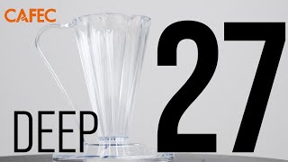 【CAFEC】FLOWER DRIPPER DEEP 27 [upl. by Dwight]