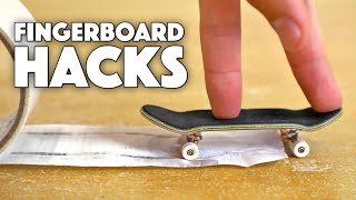 FINGERBOARD LIFE HACKS [upl. by Towland]