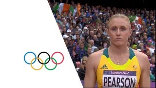 Sally Pearson AUS Sets Olympic Record  100m Hurdles Gold  London 2012 Olympics [upl. by Llennoc]