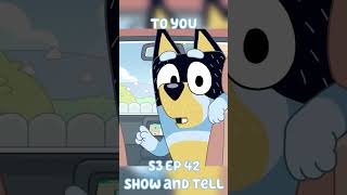 Show and tell quotblah blah blahquot new Bluey 2023 episode [upl. by Harland]