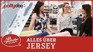 Alles über Jersey  Nähgeschichten mit pattydoo Folge 2 [upl. by Behl]