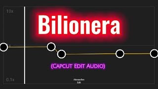 Bilionera  Otilia  Edit Audio  Capcut capcut shorts [upl. by Annaiek]