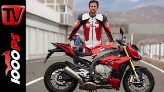 BMW S 1000 R 2014  Racetrack Review sound action [upl. by Evy506]