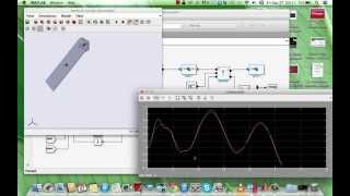 Control PID de un Péndulo Simple Simmechanics SolidWorks seguimiento de trayectoria [upl. by Nanni]