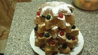 Ricetta di Natale  PANDORO FARCITO Le dolcezze di Viky [upl. by Ynove]