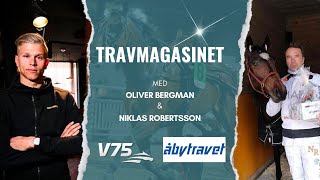 V75 Tips  Åby 64  65 Miljoner i Jackpot  Travmagasinet med Bergman amp Robertsson [upl. by Ellenwad]