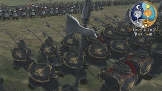 THE LEGIONS OF BELEGOST Pitch Battle  Silmarillion Total War [upl. by Noma]