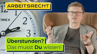 Überstunden Diese Basics solltest du wissen [upl. by Norean]