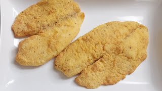 Air Fryer Tilapia Fillet Recipe l Easy l How To Make Air Fryer Fish l Healthy Recipe [upl. by Rosenblatt]