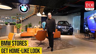 BMW RetailNext Indias most beautiful Luxury car dealerships  TOI Auto [upl. by Amice]