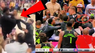 Jose Alvarado amp Thomas Bryant THROW HANDS after Jimmy Butler and Naji Marshall ALTERCATION Reaction [upl. by Schnorr702]