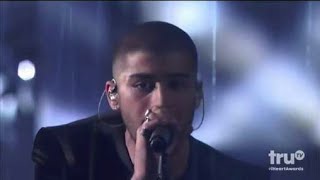 Zayn Ft Sia Dusk Till Dawn  Live performance [upl. by Novehs]