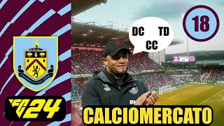 FC 24 Carriera Allenatore con il Burnley  Episodio 18 [upl. by Aynodal]