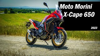 Moto Morini XCape 650 2023 czyli nowi gracze z niezłym motocyklem [upl. by Dannie]