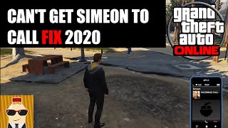 GTA 5 Online  If Simeon Doesnt call FIX  Unable to buy properties  GTA Glitch [upl. by Chirlin]