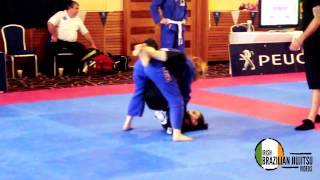 Emily Manning ECJJA vs Lauren Brown Rillion Gracie  Irish BJJ League Round 1 2015 [upl. by Yokoyama593]