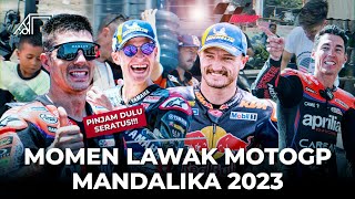 Pembalap Dunia yang Kaget dengan Budaya Indonesia Momenmomen Kocak MotoGP Mandalika [upl. by Strickland]