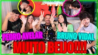 ROLOU MUITO BEIJO NO VÍDEO COM PEDRO AVELAR VIDAL LETICIA INGRID E GIOVANNA  MatheusMazzafera [upl. by Jennee137]