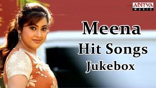 Meena Tollywood Golden Hit Songs  Birthday Special  Jukebox [upl. by Ffoeg]