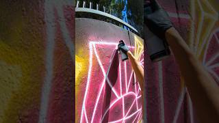 🔥 Neon Graffiti Alphabet 🔥  Letter U [upl. by Dnaloy]