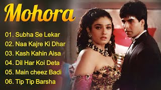 Mohra Movie All Songs  Bollywood Songs  Akshay Kumar amp Raveena Tandon [upl. by Nyrmak]