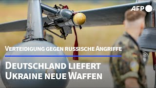 Deutschland liefert Ukraine neue Waffensysteme  AFP [upl. by Guttery121]