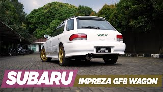 Paguyuban Atap Panjang Merapat Mobil Langka di Indonesia  Subaru Impreza GF8 Wagon  Review Cars [upl. by Tijnar]