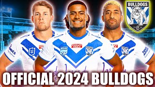 Official 2024 CanterburyBankstown Bulldogs Full Squad  NRL [upl. by Andy]