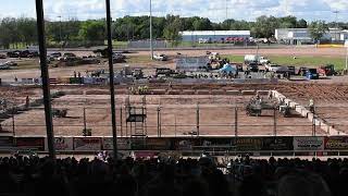 Outagamie Fair 2024 Demo Derby Lawn Mowers [upl. by Indihar]