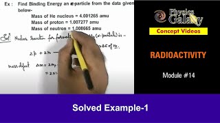 Class 12 Physics  Nuclear Stability  14 Solved Example1 on Nuclear Stability amp Radioactivity [upl. by Yajeet]