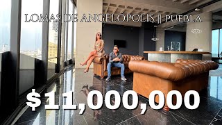 INCREIBLE PENT HOUSE de DOS niveles en PUEBLA  Jardín de 55 M2 a 18 pisos de ALTURA 11000000 [upl. by Hayifas209]