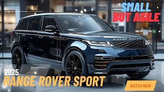 2025 Range Rover Sport  Compared to the fullsize Range Rover this SUV is smaller and more agile [upl. by Adyahs]