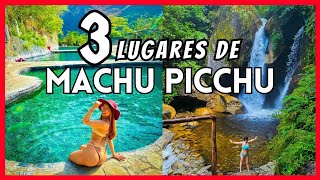 Machu Picchu CATARATA  Aguas Termales 🔥 COMO LLEGAR 🌳🏞️ Cusco PERU 4k  Aguas Calientes turismo [upl. by Eastlake]