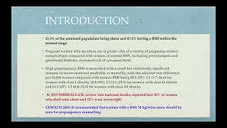 MRCOG 2  Lec 49  Obesity in Pregnancy Fibroid and Histopathological Abnormalities [upl. by Spohr]