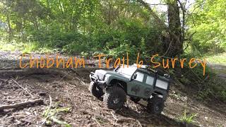 Chobham Trail 6 Surrey uk Traxxas TRX4 [upl. by Frierson294]