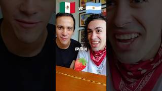 Palabras ARGENTINAS vs MEXICANAS P1 😂PalomaresMagic palabras magia juego shorts [upl. by Leihcar]