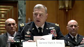 Army Officials Testify on FY 2019 Budget Request [upl. by Ainigriv]