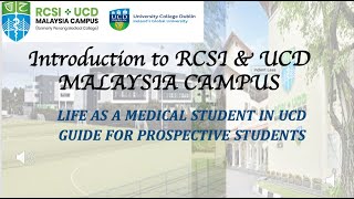 RCSI amp UCD Malaysia Campus [upl. by Viafore982]