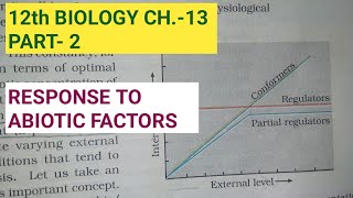 Class 12 biology chapter 13part 2Response to abiotic factorsStudy with Farru [upl. by Whittaker]