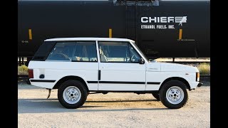 1980 Range Rover 2 door Classic SOLD at Modern Classics [upl. by Seel]