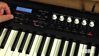 Korg PS60 Performance Synthesizer  Part I Splits amp Layers  In The Studio With Korg [upl. by Aivatnohs]