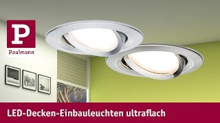 LED Einbaustrahler ultraflach [upl. by Tallula670]