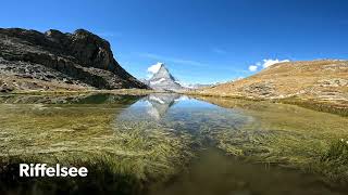 Zermatt  Swiss Topwalk  Scenic views along the way with Matterhorn 策馬特 馬特洪峯 [upl. by Lonee]