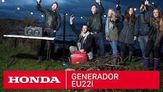 Nuevo generador Honda EU22i  Fiesta [upl. by Tullius]