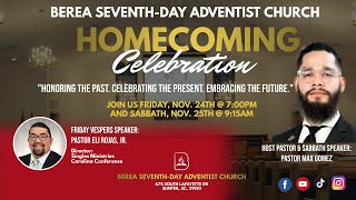 Homecoming Celebration 2023 Sabbath Worship Service [upl. by Etennaej870]