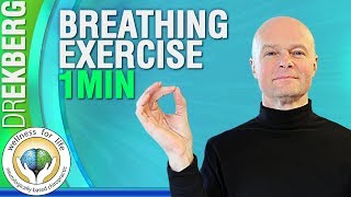 Heal Your Body With Your Breath  1min session  Dr Ekberg [upl. by Yralam]