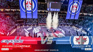 Washington Capitals vs Winnipeg Jets 3112024 NHL 24 Gameplay [upl. by Ginnifer]