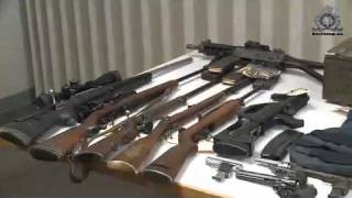 Major RCMP DrugWeaponsCash Bust in Quesnel [upl. by Jacinto]